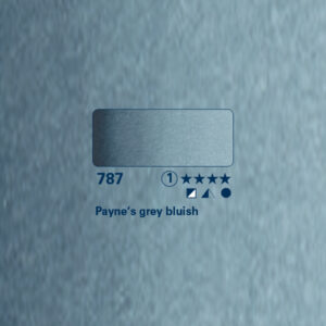 787 - grigio di Payne bluastro Acquerello 1/2 Godet Horadam Schmincke