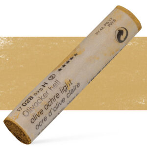 028 H, Ocra Oliva Chiara - Pastello - Gessetto Secco Shmincke