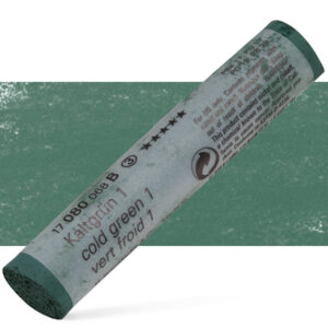 080 B, Verde FReddo 1 - Pastello - Gessetto Secco Shmincke