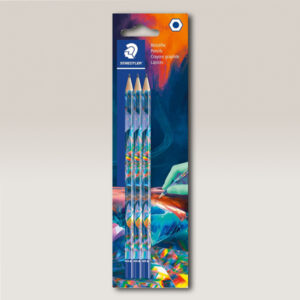 Set 3 Matite Grafite HB Trendline Multiverse Staedtler