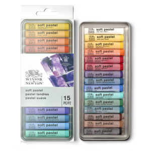 001 - Winsor e Newton Set 15 Pastelli Teneri Assortiti