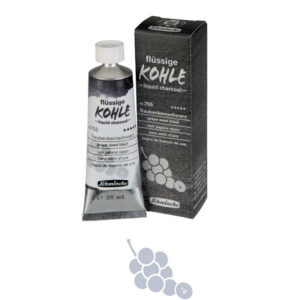 755 - Carboncino Liquido Kohle, Nero Semi d'Uva 35 ML Schmincke