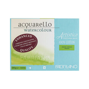 Blocco Artistico - 26 x 36 Grana Grossa, 20 Fogli, 300 gr. Fabriano