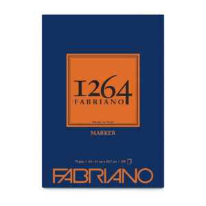 Blocco Collato 1264 Marker - A4, 100 Fogli, 70 gr. Fabriano