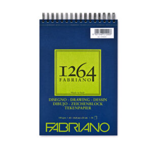 Blocco Spiralato 1264 Disegno - A5, 30 Fogli, 180 gr. Fabriano