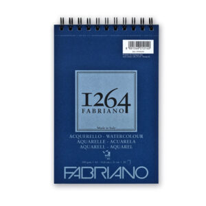 Blocco Spiralato 1264 Acquerello - A5, 20 Fogli, 300 gr. Fabriano