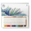 003 - Winsor e Newton Set Studio, 48 Matite Acquerellabili + 1 Temperamatite + 1 Blocco di Carta Mixed Media 27 x 19.4 cm