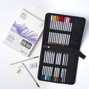 004 - Winsor e Newton Set Studio Collection, 24 Matite Colorate