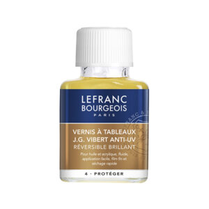 Vernice per quadri anti UV sopraffina brillante Lefranc & Bourgeois, 75 ML