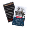 Confezione Metallo "Graphic" da 12 Matite  medium (6B-4H) - Derwent