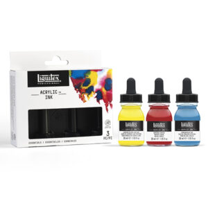 238 - Acrylic Ink! Liquitex Colori Essenziali 3 x 30 ML