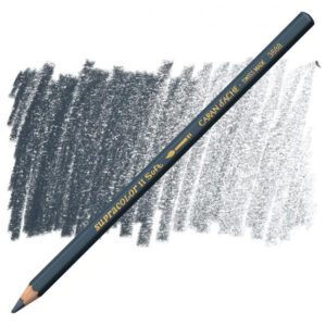 008 - Grigio nero Matita Acquerellabile Supracolor Caran d'Ache