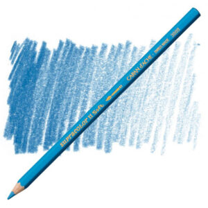155- Blu jeans Matita Acquerellabile Supracolor Caran d'Ache