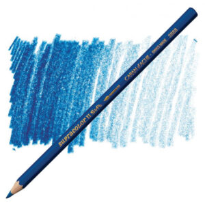 169 - Blu marino Matita Acquerellabile Supracolor Caran d'Ache