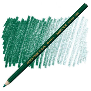 229 - Verde scuro Matita Acquerellabile Supracolor Caran d'Ache