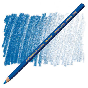 370 - Blu genziana Matita Acquerellabile Supracolor Caran d'Ache
