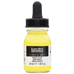 155 - Giallo Bismuth 30 ML Acrylic Ink! Liquitex