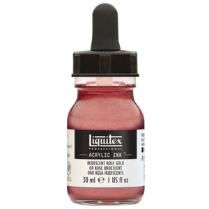 227 - Oro Rosa Iridescente 30 ML Acrylic Ink! Liquitex