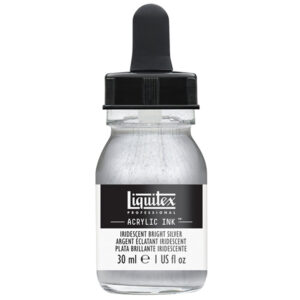 236 - Argento Iridescente 30 ML Acrylic Ink! Liquitex