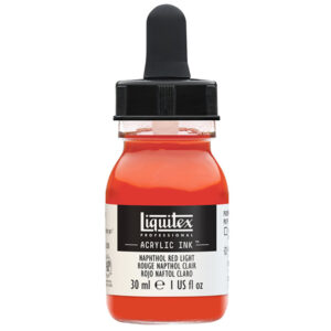 294 - Rosso Naphtol Chiaro  30 ML Acrylic Ink! Liquitex