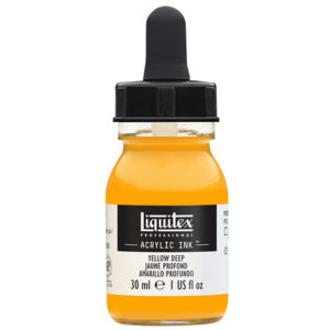 295 - Giallo Scuro 30 ML Acrylic Ink! Liquitex