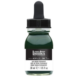 315 - Verde Vescica Permanente  30 ML Acrylic Ink! Liquitex