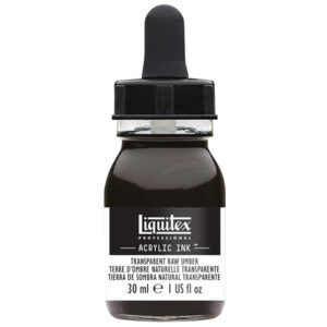 333 - Terra d'Ombra Naturale Trasparente  30 ML Acrylic Ink! Liquitex