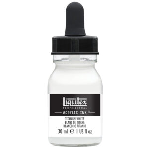 432 - Bianco di Titanio 30 ML Acrylic Ink! Liquitex