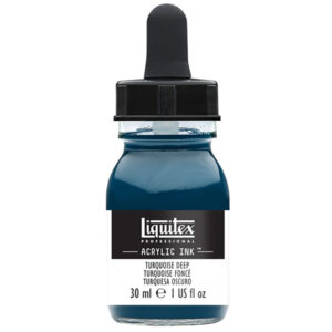 561 - Turchese Scuro  30 ML Acrylic Ink! Liquitex