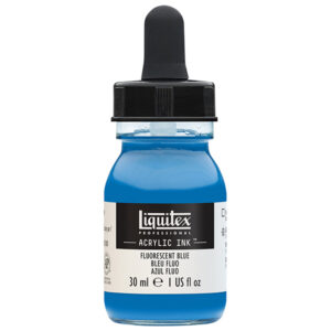 984 - Blu Fluorescente 30 ML Acrylic Ink! Liquitex