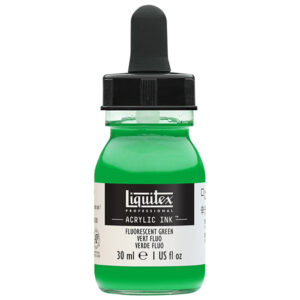 985 - Verde Fluorescente  30 ML Acrylic Ink! Liquitex