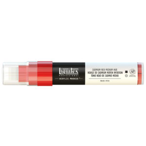 151 - Rosso cadmio medio imit. 15 mm Acrilici Paint Marker Liquitex