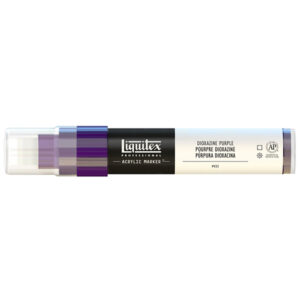186 - Porpora diossazina 15 mm Acrilici Paint Marker Liquitex