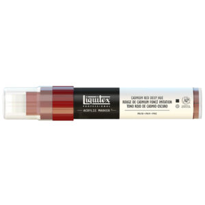311 - Rosso cadmio scuro imit. 15 mm Acrilici Paint Marker Liquitex