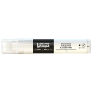 432 - Bianco titanio 15 mm Acrilici Paint Marker Liquitex