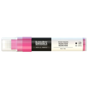 500 - Magenta medio 15 mm Acrilici Paint Marker Liquitex