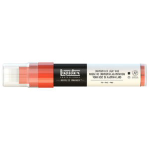 510 - Rosso cadmio chiaro imit. 15 mm Acrilici Paint Marker Liquitex