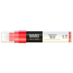 983 - Rosso fluo 15 mm Acrilici Paint Marker Liquitex