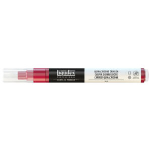110 - Carminio qionacridone 2 mm Acrilici Paint Marker Liquitex