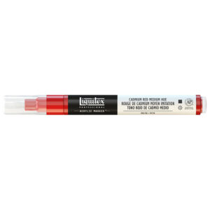 151 - Rosso cadmio medio imit. 2 mm Acrilici Paint Marker Liquitex