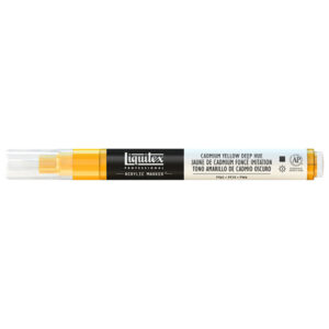 163 - Giallo di cadmio scuro imit. 2 mm Acrilici Paint Marker Liquitex