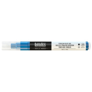 470 - Blu ceruleo imit. 2 mm Acrilici Paint Marker Liquitex