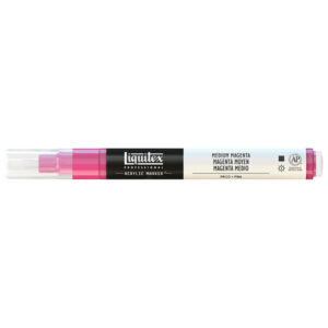 500 - Magenta medio 2 mm Acrilici Paint Marker Liquitex