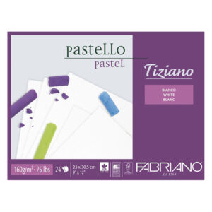 Blocco Tiziano Bianchi - 23 x 30,5 - 24 Fogli, 160 gr. Fabriano