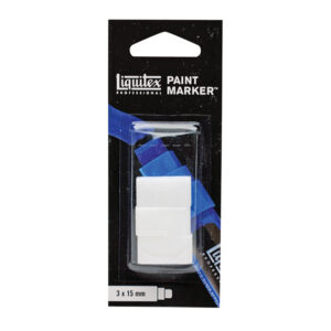 003 - Blister 3 Punte Larghe da 15 mm Acrilici Paint Marker Liquitex