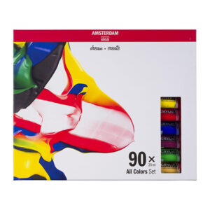 Set 90 Tubi da 20 ML Acrilico Amsterdam Acrylic Talens
