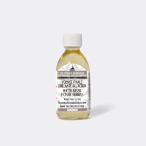 Vernice finale Brillante all'acqua Maimeri 250 ML