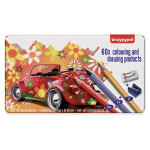 Set Bruynzeel 60 Matite colorate + accessori