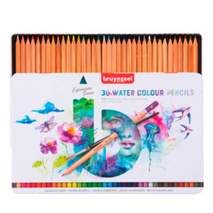 Set Bruynzeel 36 Matite Acquerellabili + Pennello