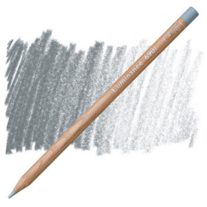 004 - Grigio acciaio Matita Colorata Luminance Caran d'Ache